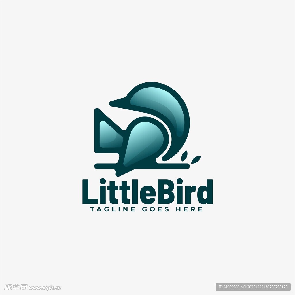 小鸟标志设计