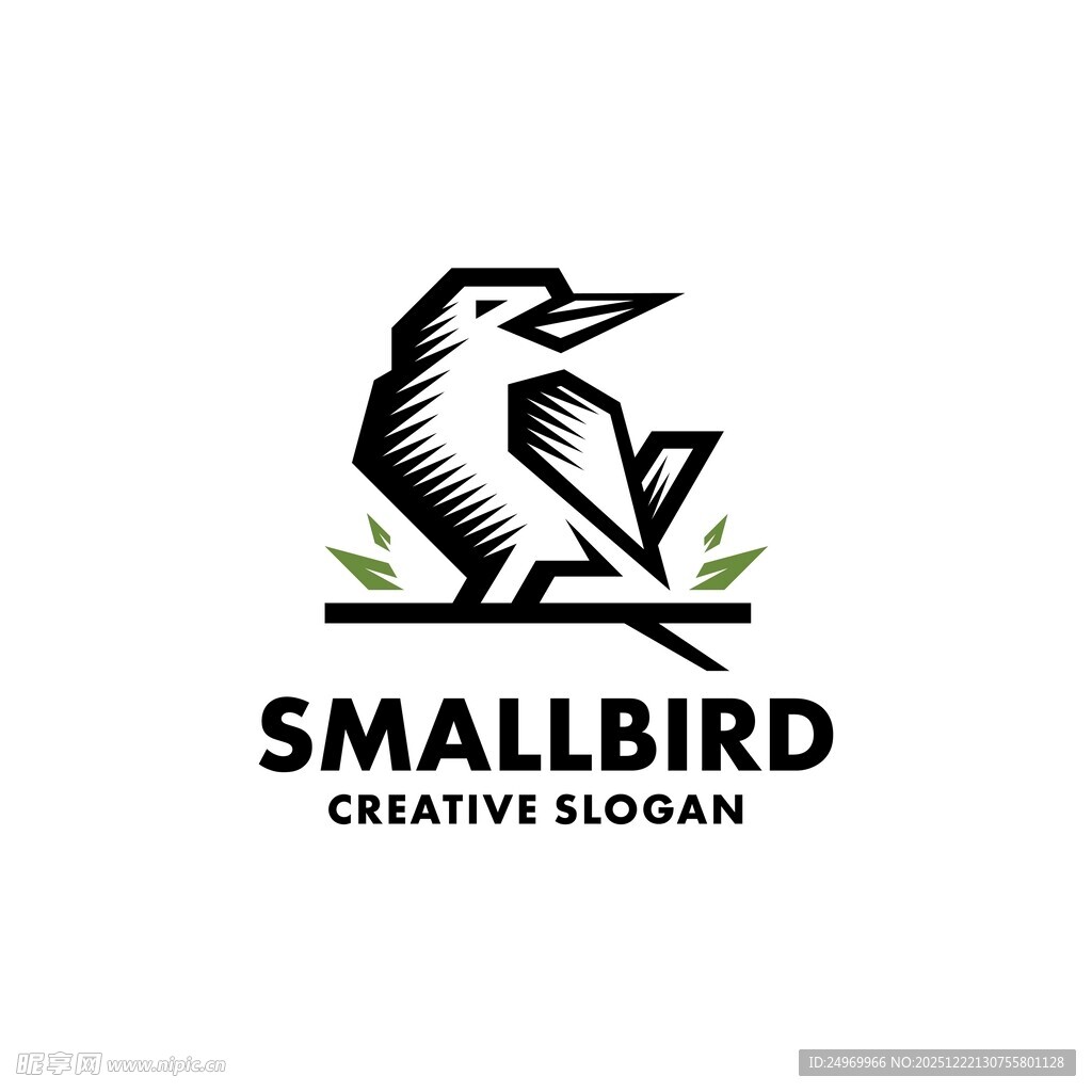 小鸟创意标志设计