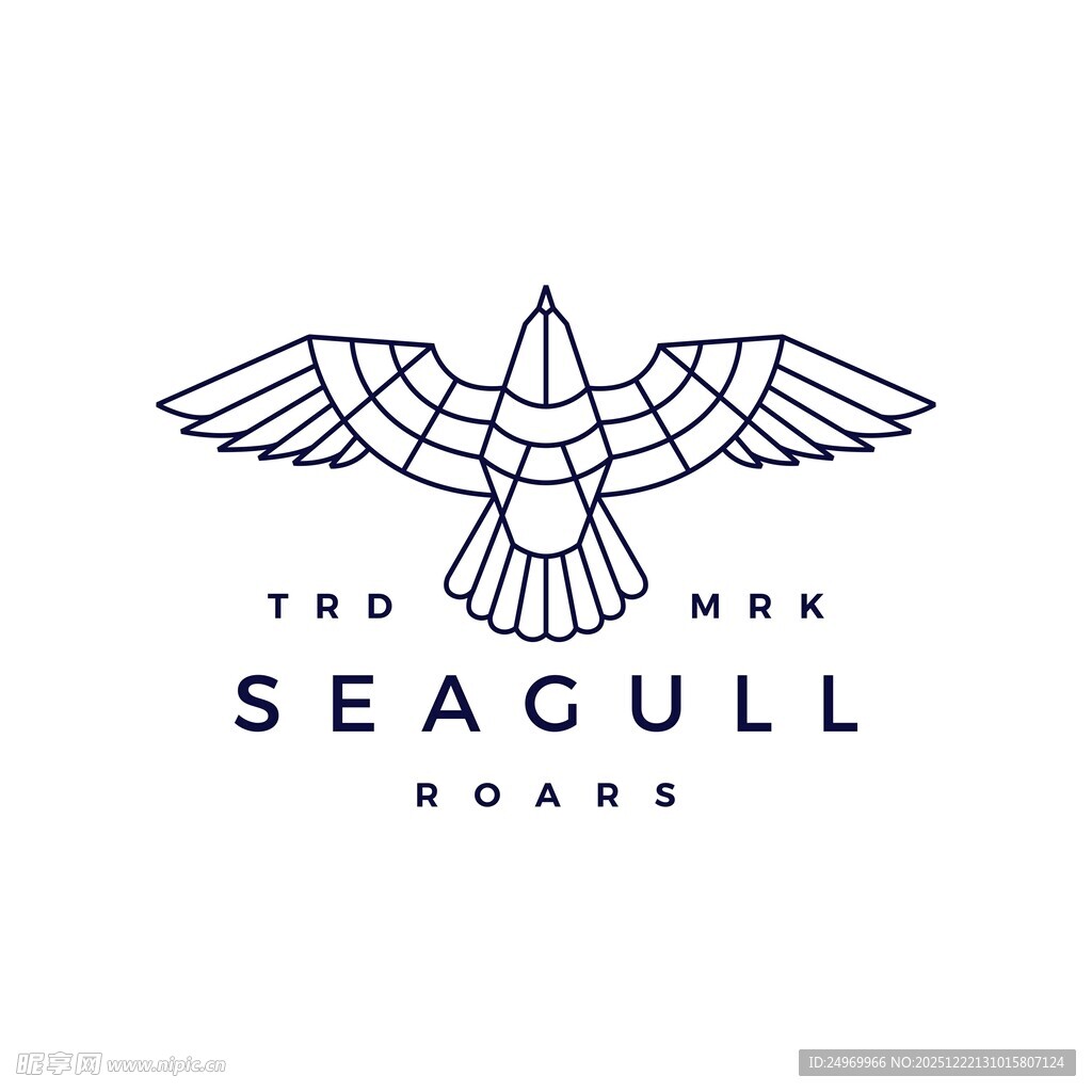 海鸥品牌标志设计