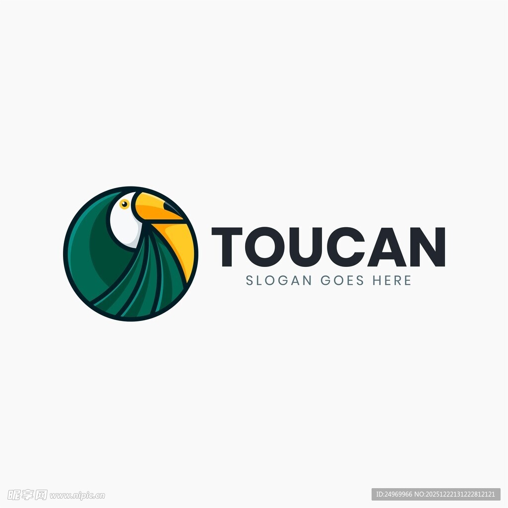 巨嘴鸟公司标志设计