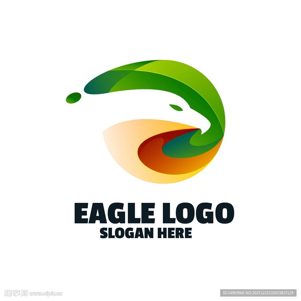 鹰形标志设计