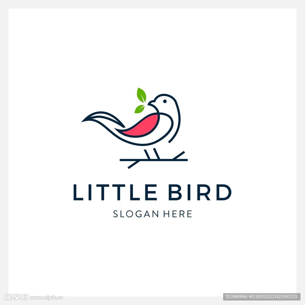 小鸟标志设计