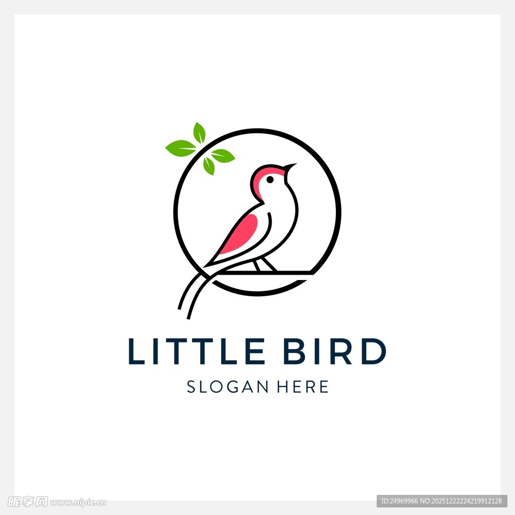 小鸟标志设计