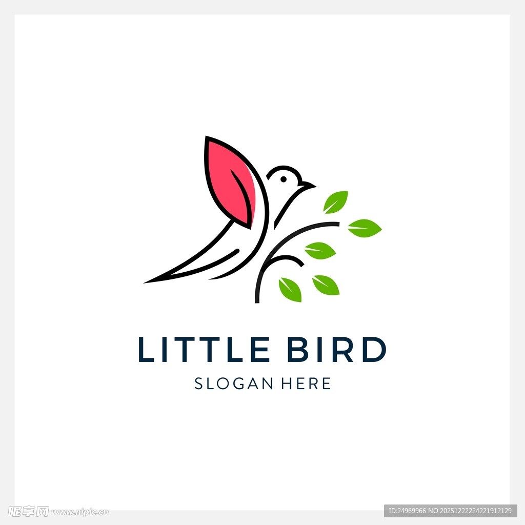 小鸟标志设计