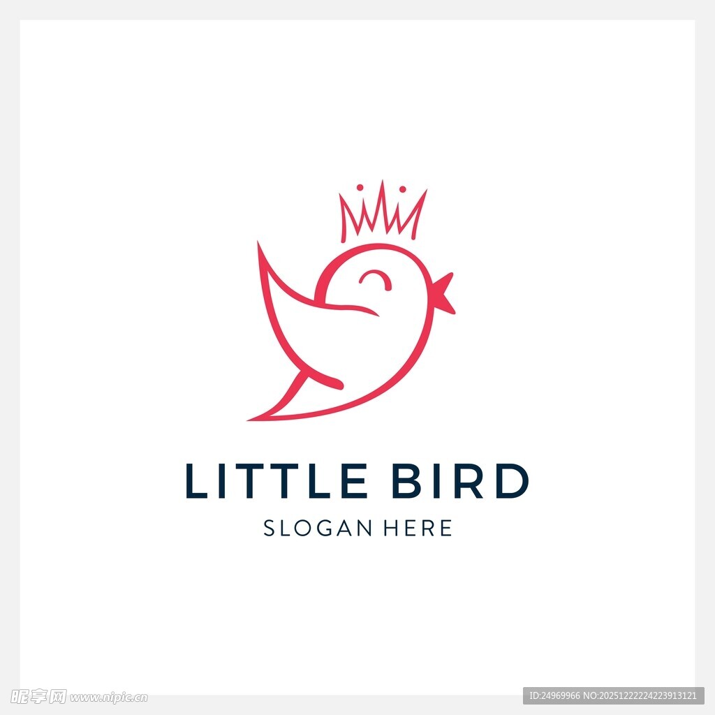 小鸟标志设计