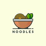 简约风面条图标设计