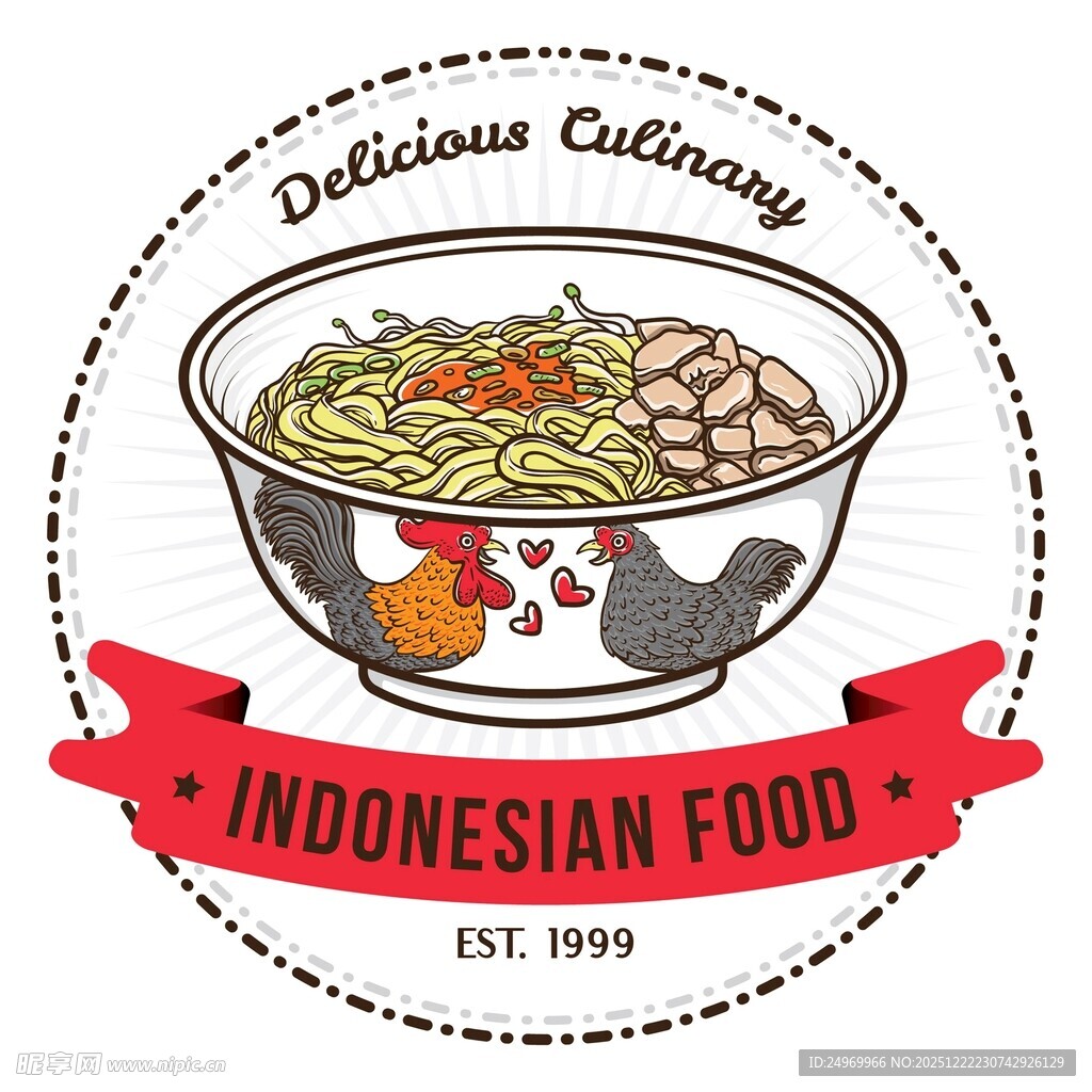 印尼美食标志
