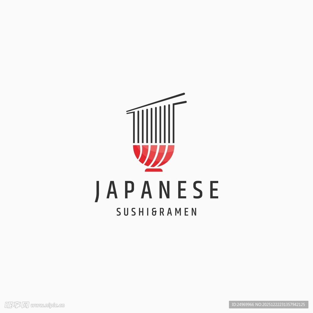 日本建筑风格标志设计