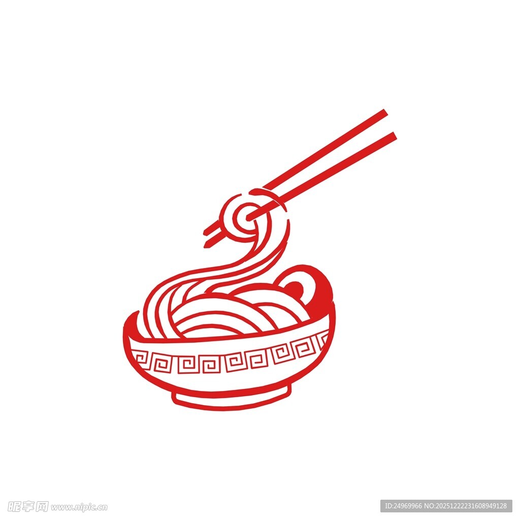 中式面条图标