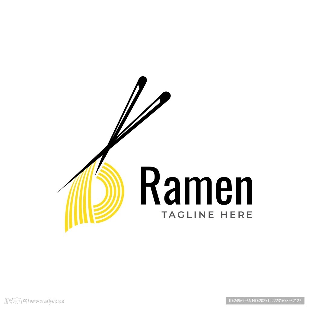 拉面餐厅标志设计