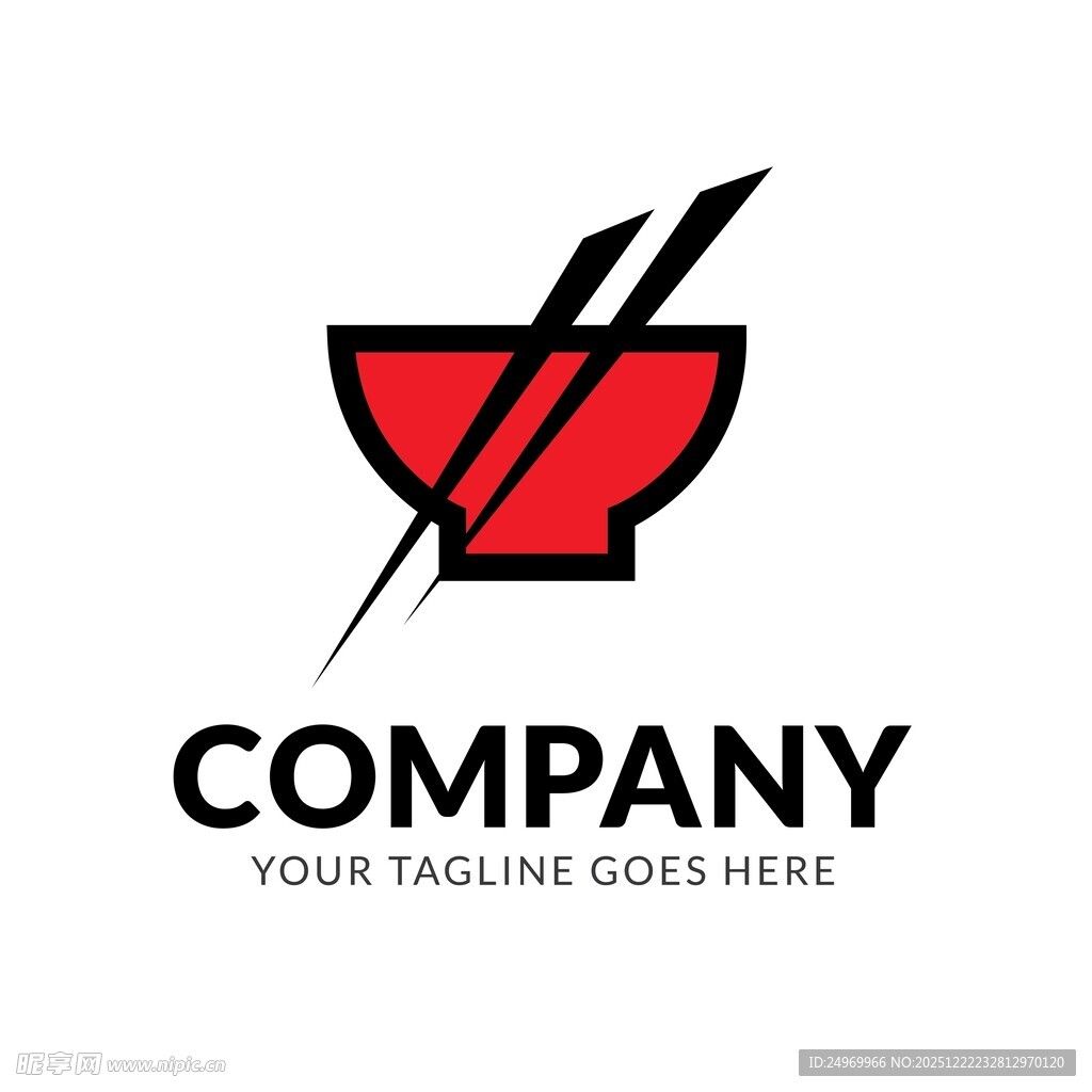 中式餐饮标志设计