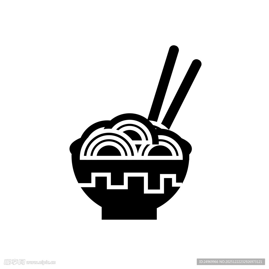一碗面条图标