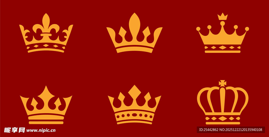 金色皇冠图案
