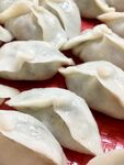 美味饺子特写