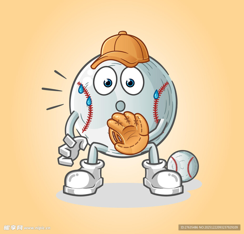 棒球小子做噤声手势