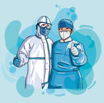 医护人员点赞抗疫风采