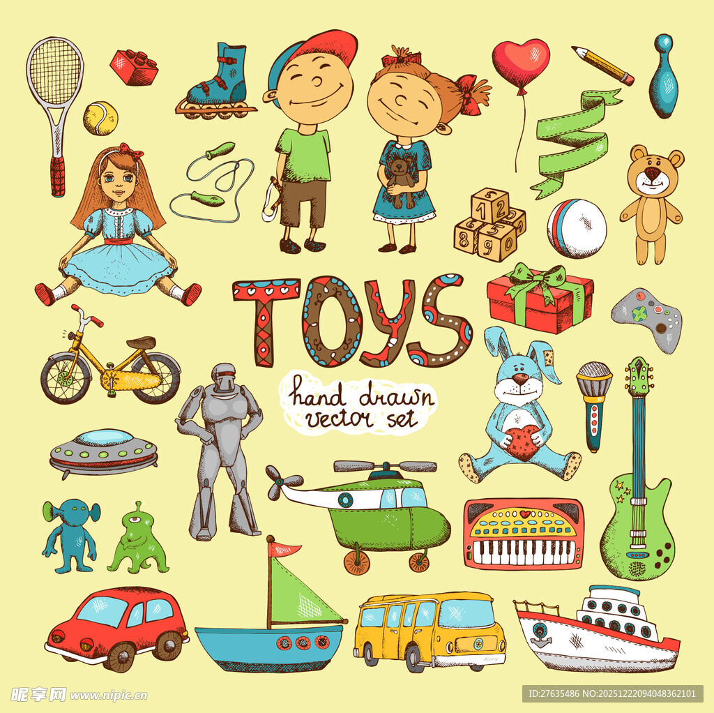 多彩儿童玩具大集合