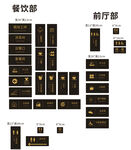 餐厅标识标牌设计