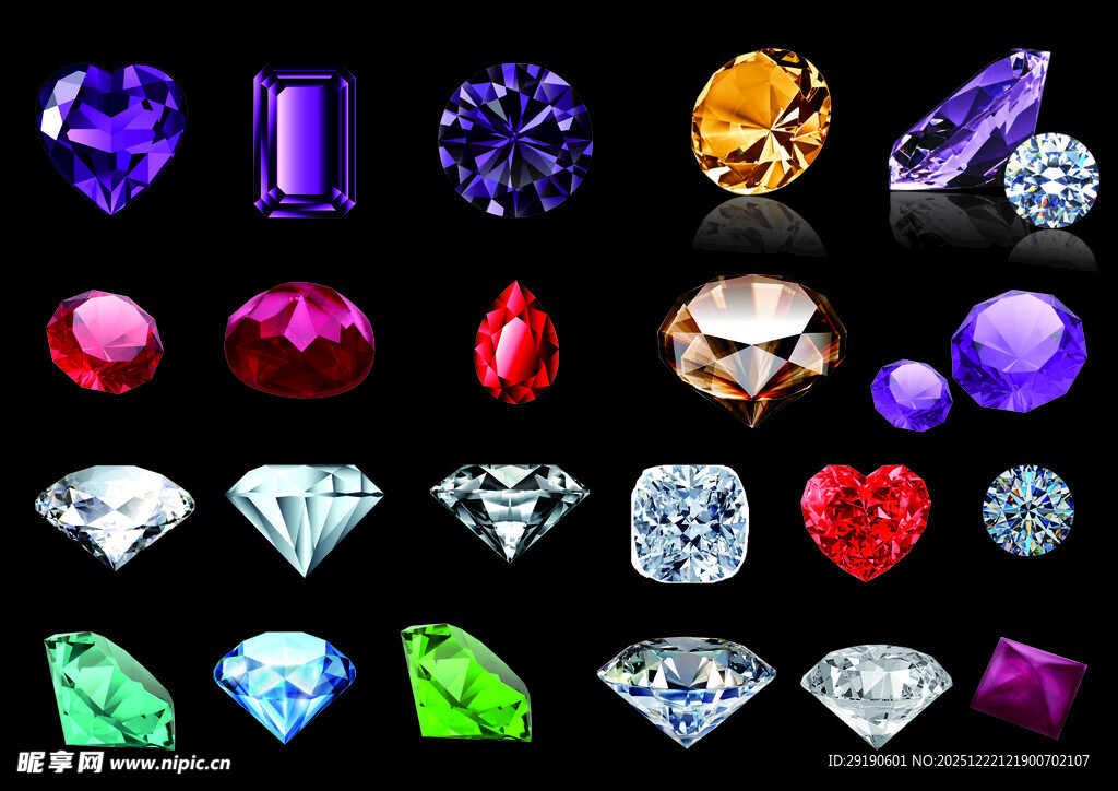 多彩璀璨宝石大集合