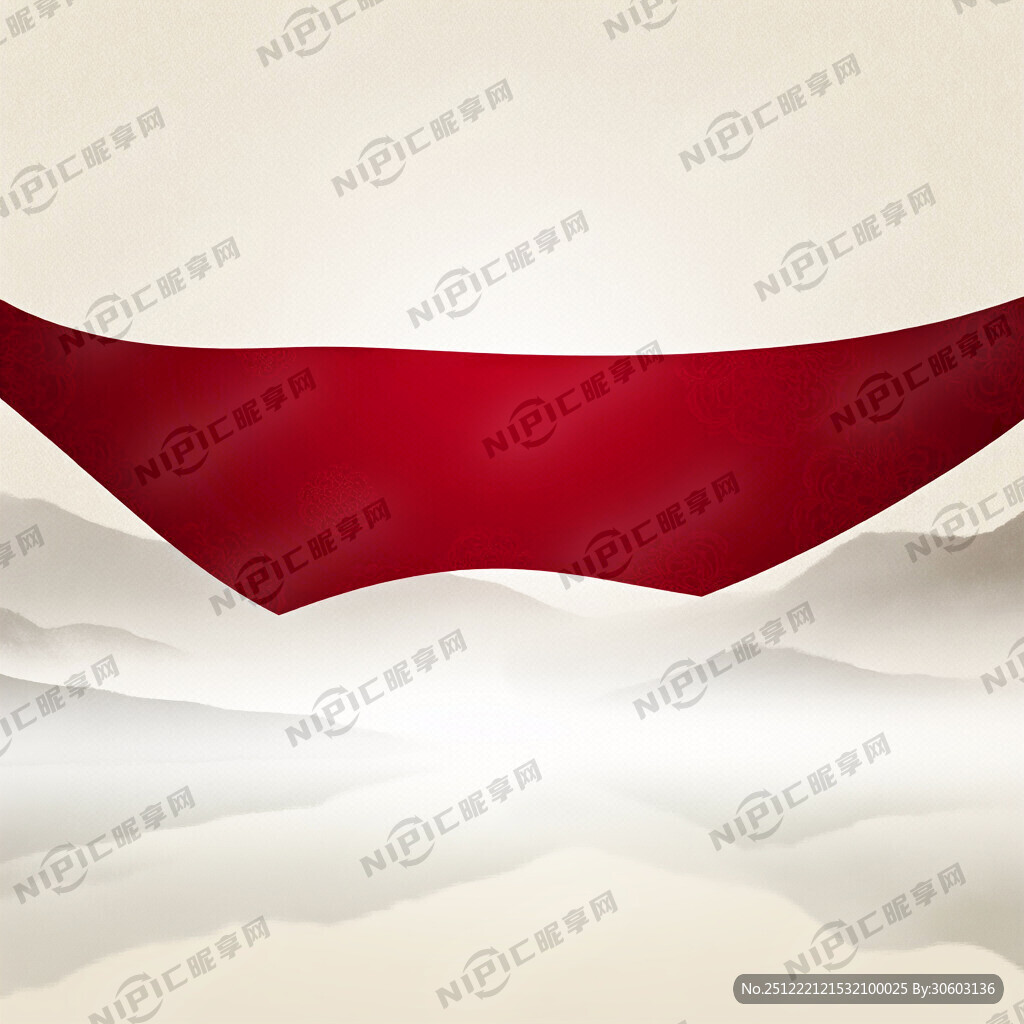 中国风 背景海报 无字 无人物