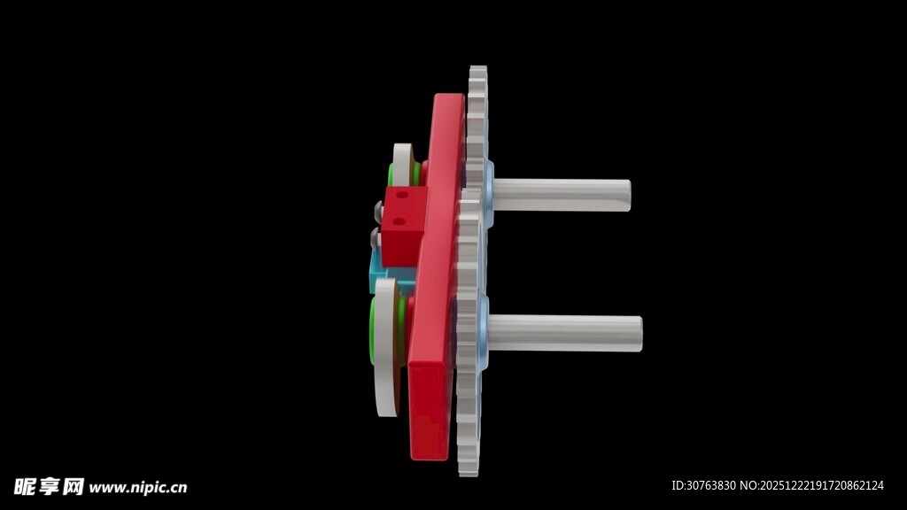 双行程往复凸轮机构