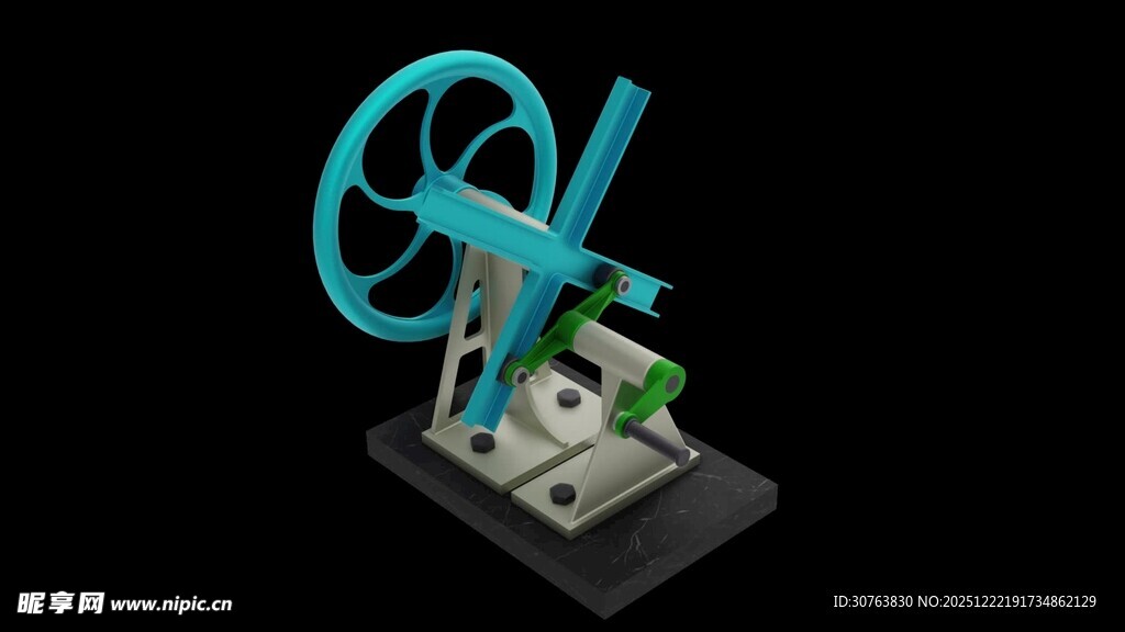 双滑块曲柄机构