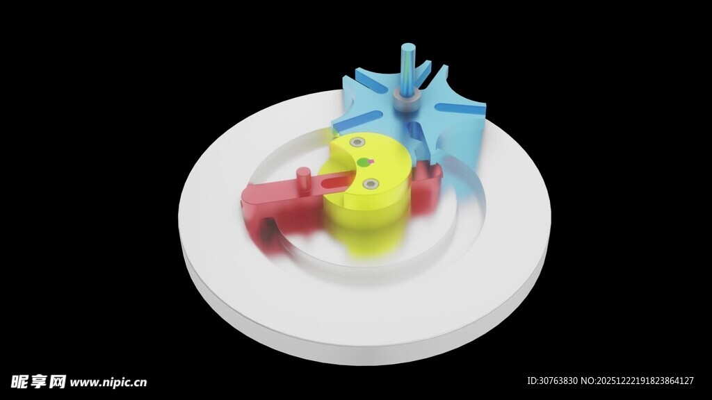 插槽引导的日内瓦机制