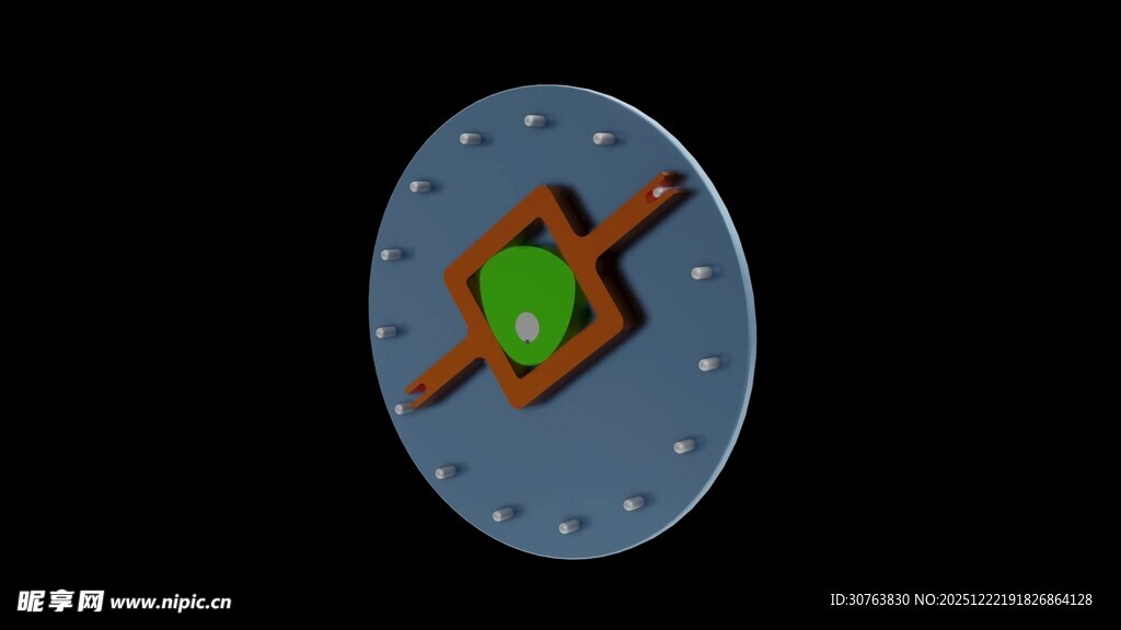 莱洛三角形间歇销机构