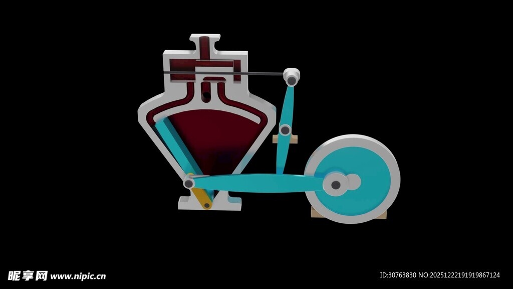 振荡活塞发动机