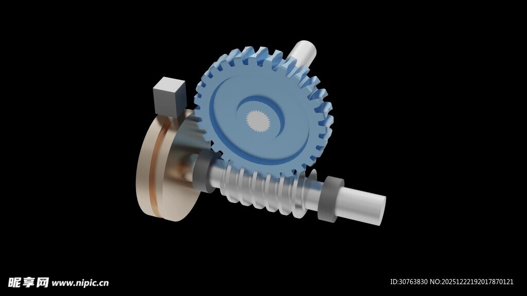 间歇蜗轮凸轮机构