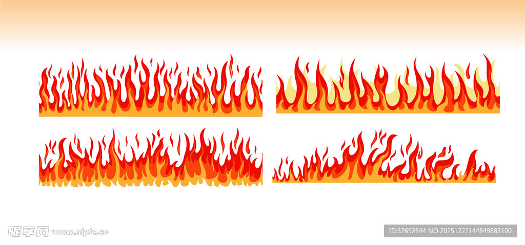 卡通火焰