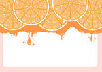 橙汁背景