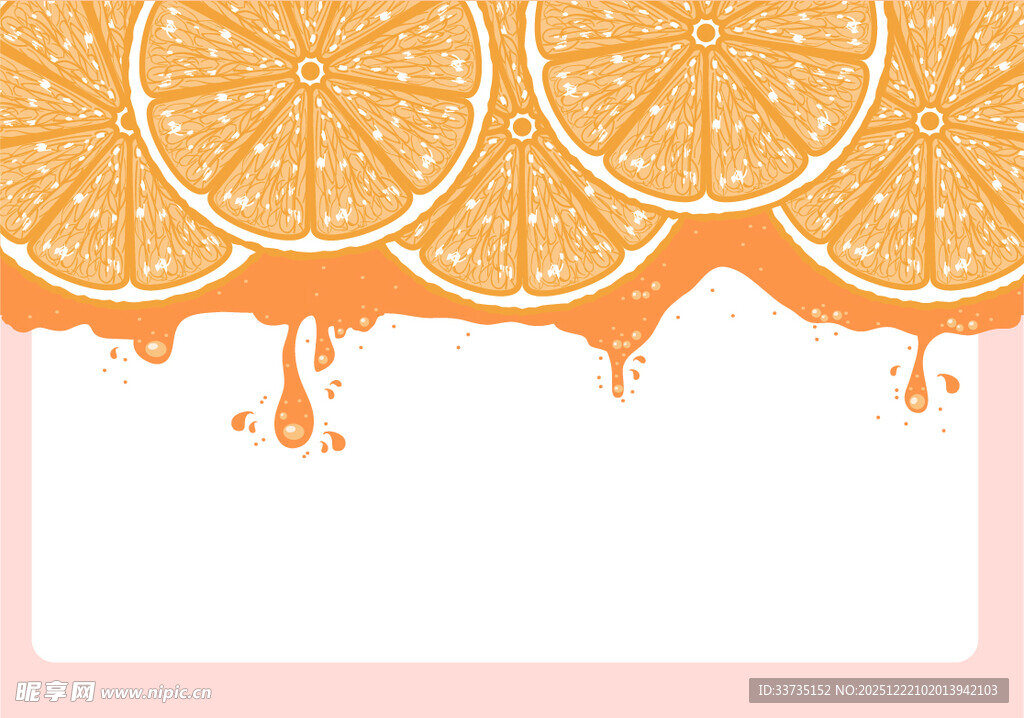 橙汁背景