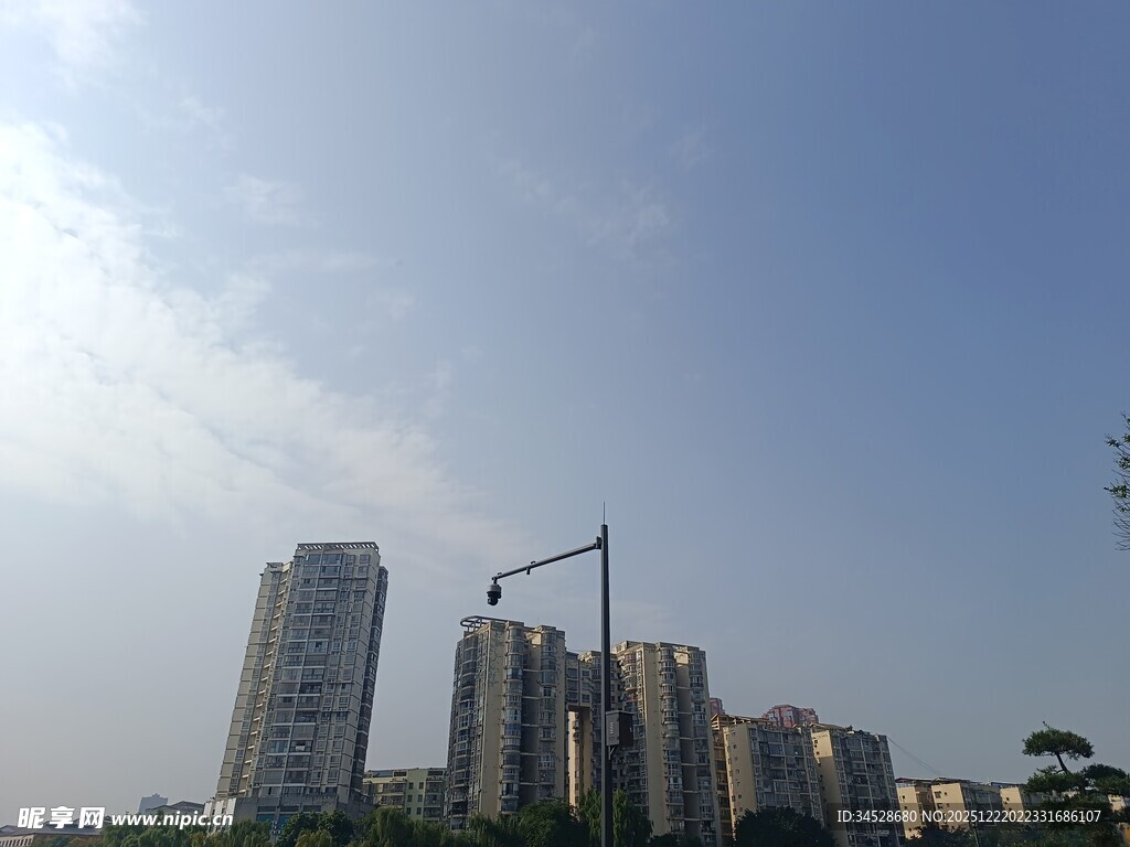 城市在建高楼景观