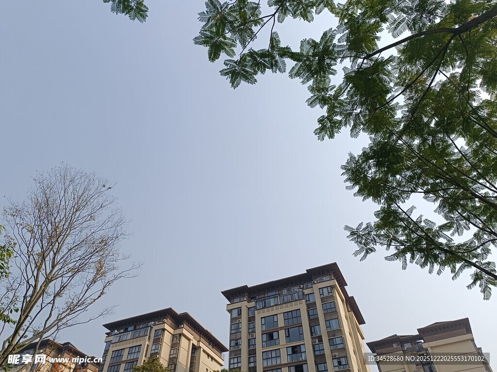 现代风格高层住宅景观