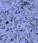 蓝紫色抽象花纹图案