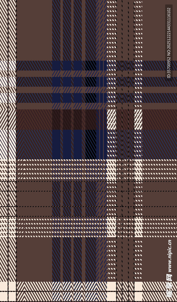 复古格子图案纹理
