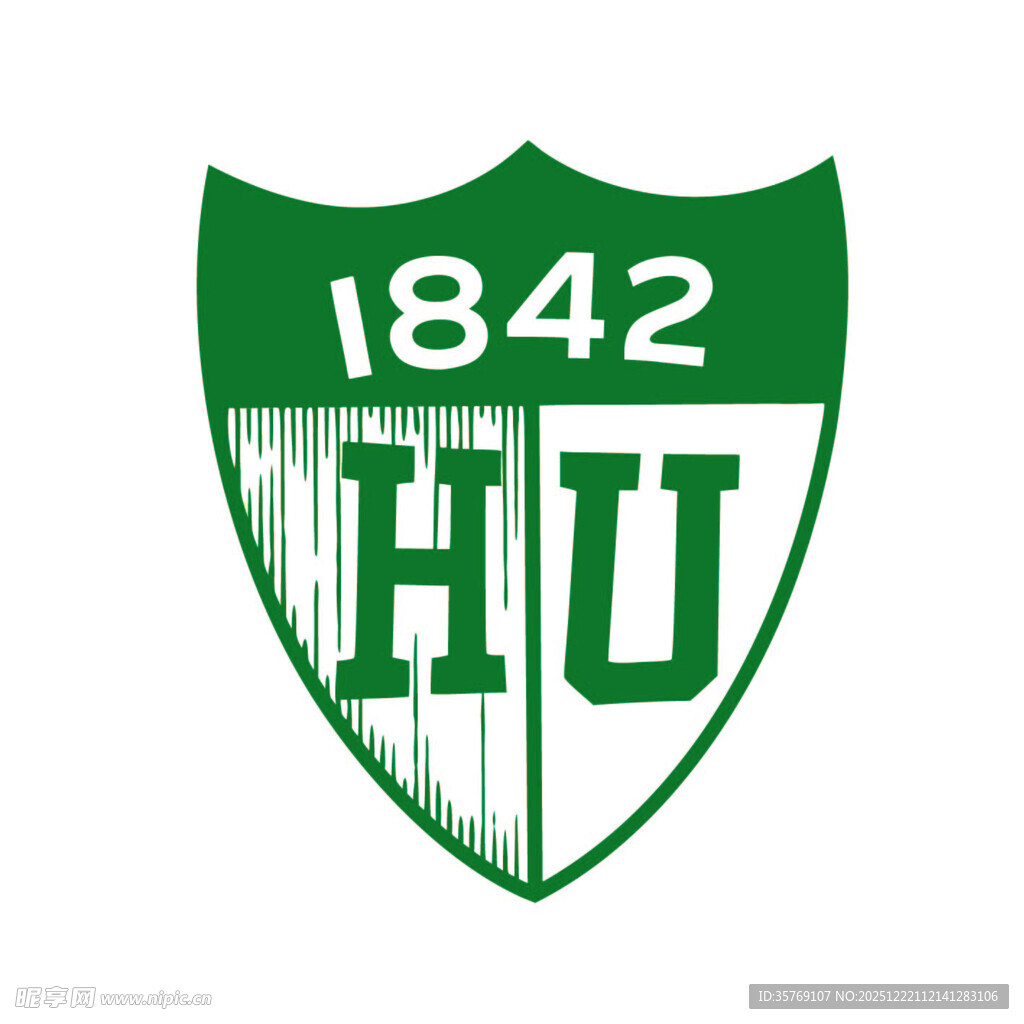 1842 HU盾形标志