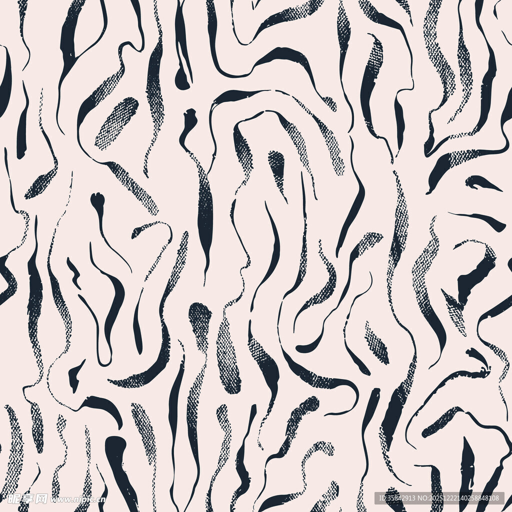 抽象水墨纹理图案