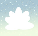 简约云朵图案背景图