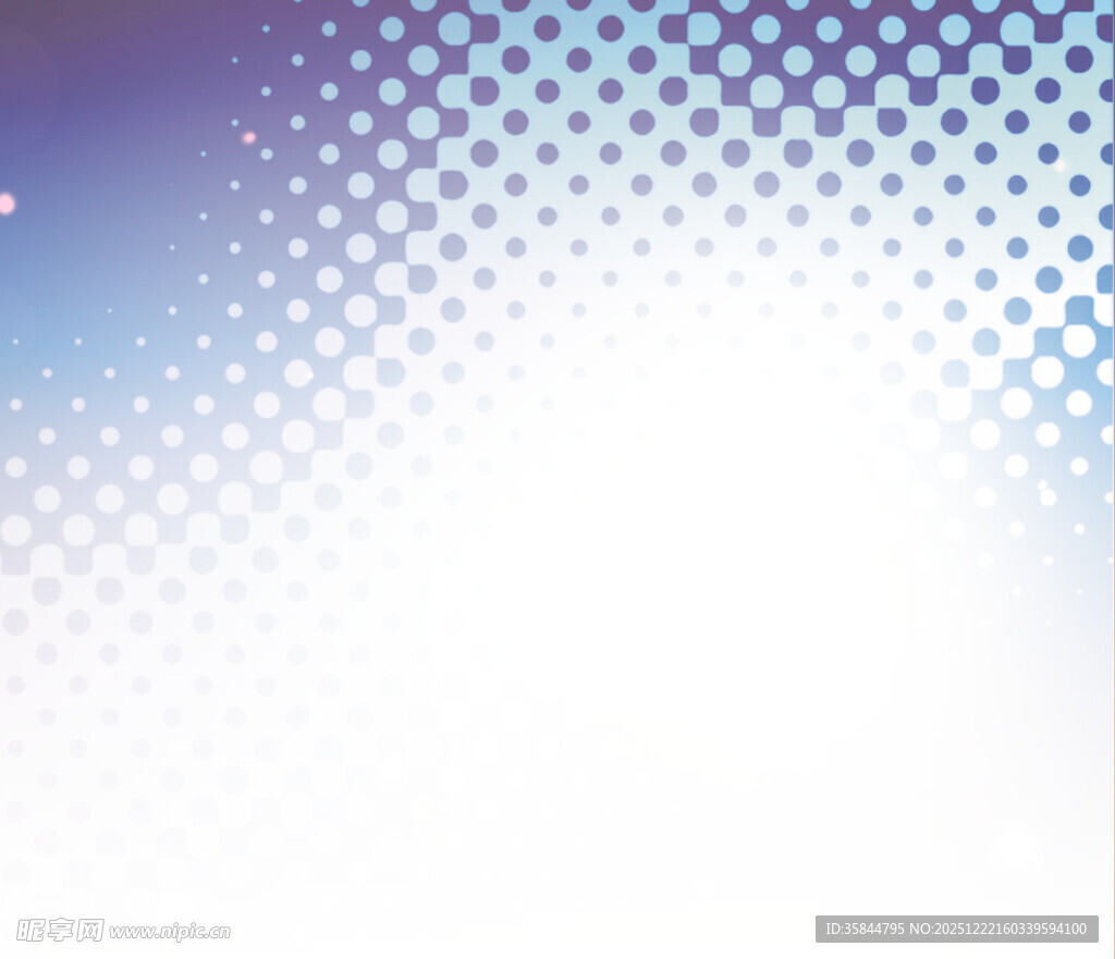 蓝白渐变半色调背景图