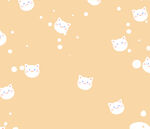 可爱猫咪图案背景图