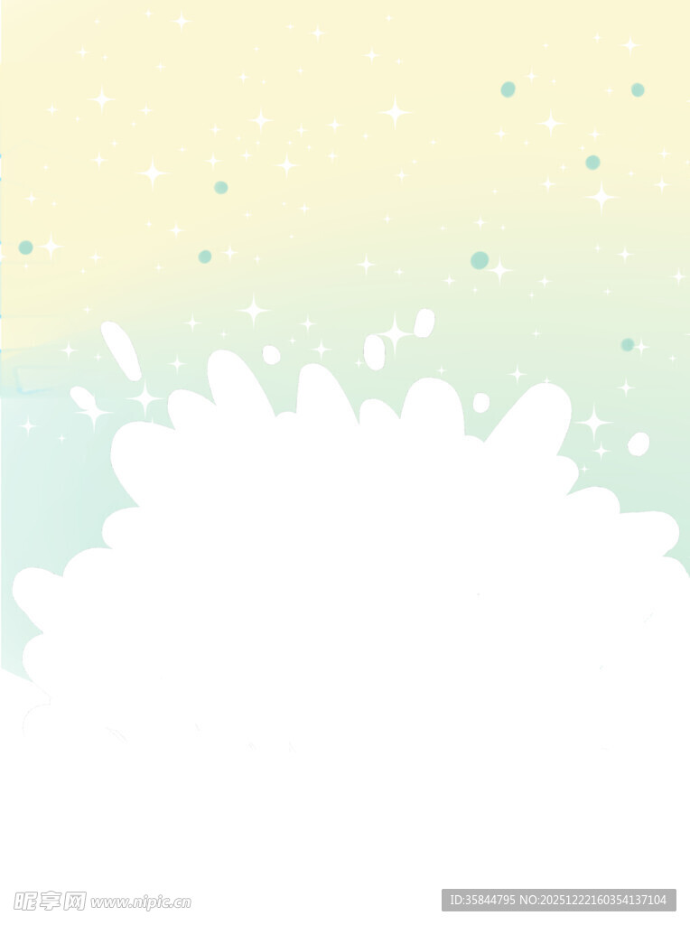 清新渐变水彩背景图