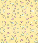 几何图案黄色背景纹理