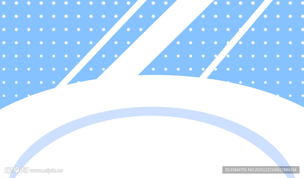 简约蓝白几何线条图案