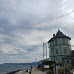 海边复古建筑风景