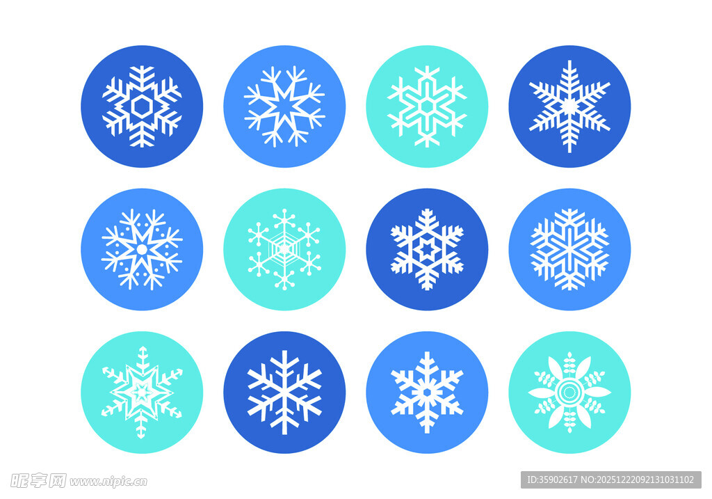 雪花图案