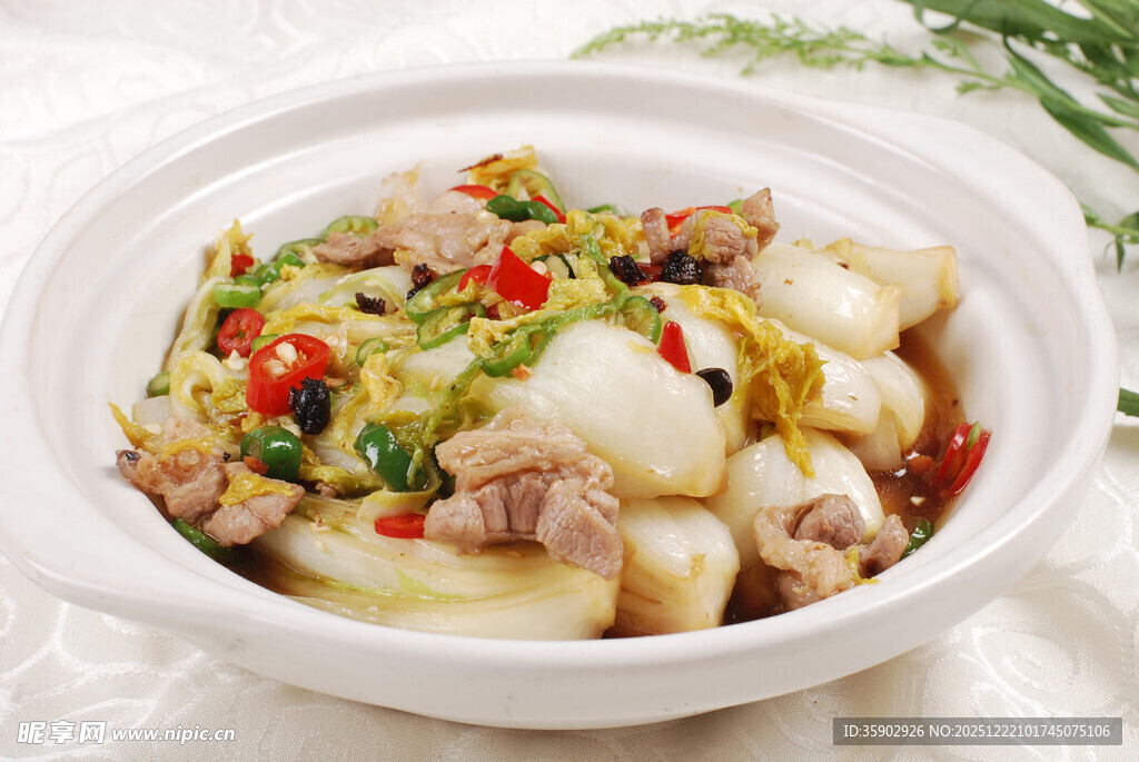 煲仔锅菜品砂窝娃娃菜