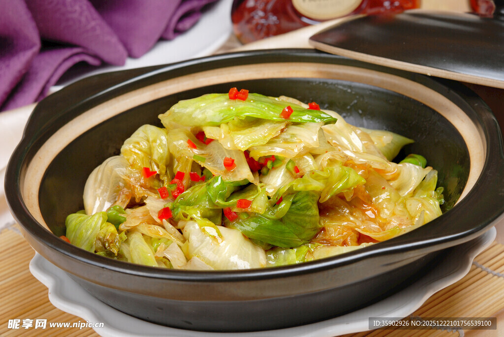 煲仔锅菜品砂窝西生菜