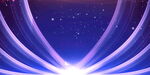 梦幻紫色星空光线背景